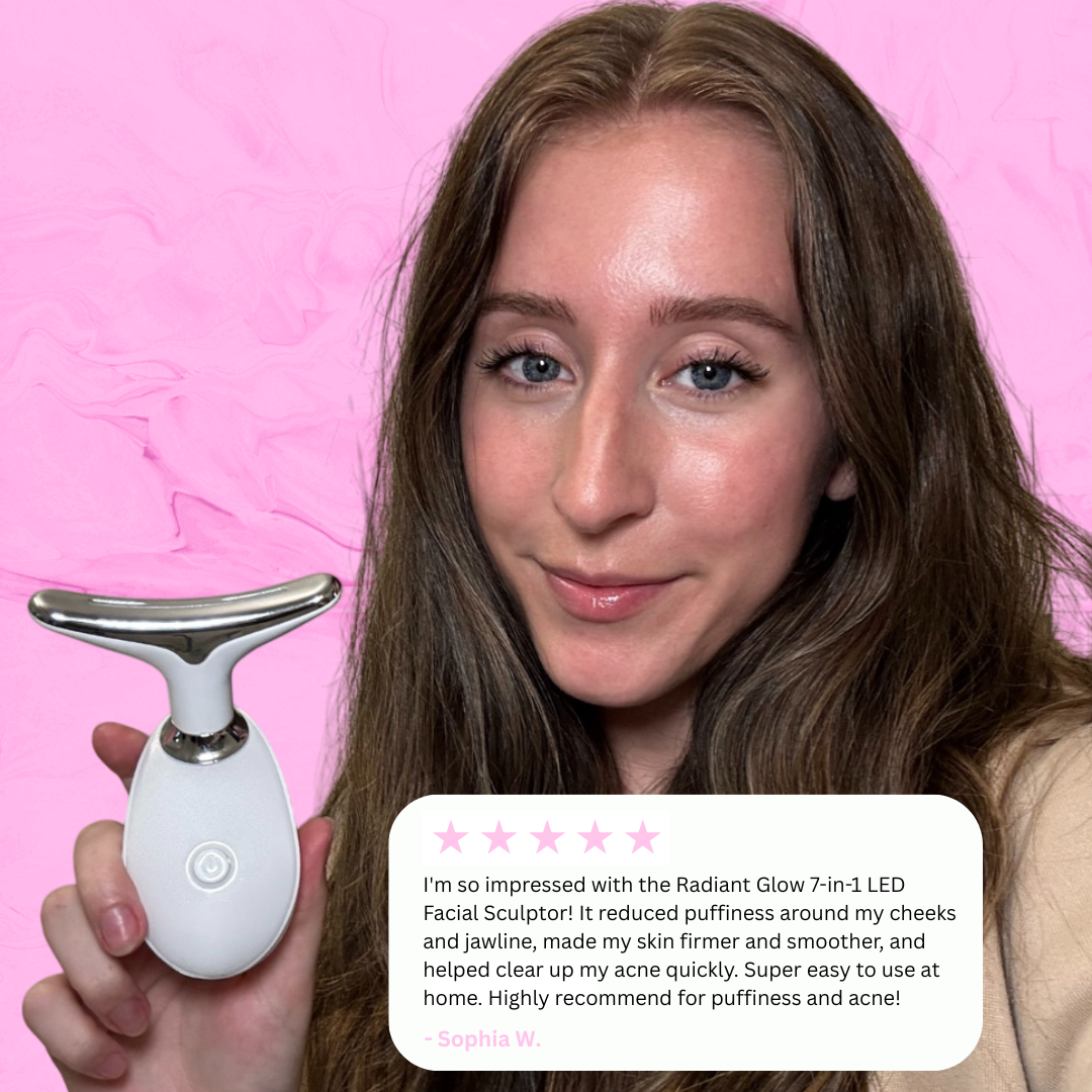 Radiant Glow™ 7-in-1 LED Facial Sculptor