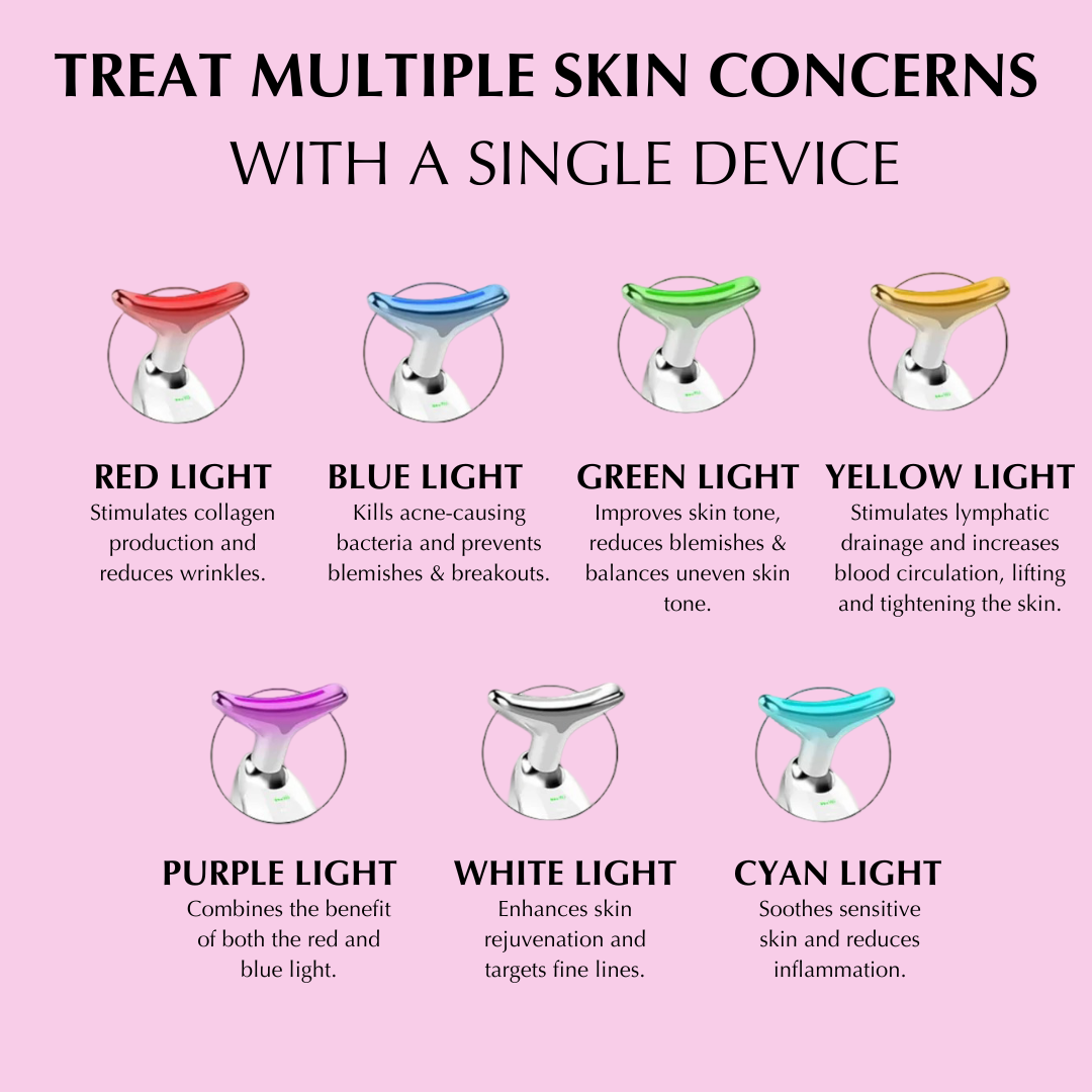 Radiant Glow™ 7-in-1 LED Facial Sculptor