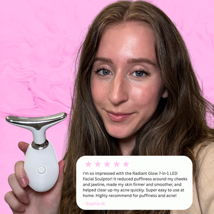 Radiant Glow™ 7-in-1 LED Facial Sculptor