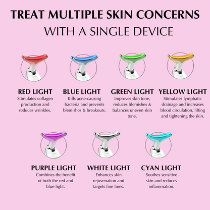 Radiant Glow™ 7-in-1 LED Facial Sculptor